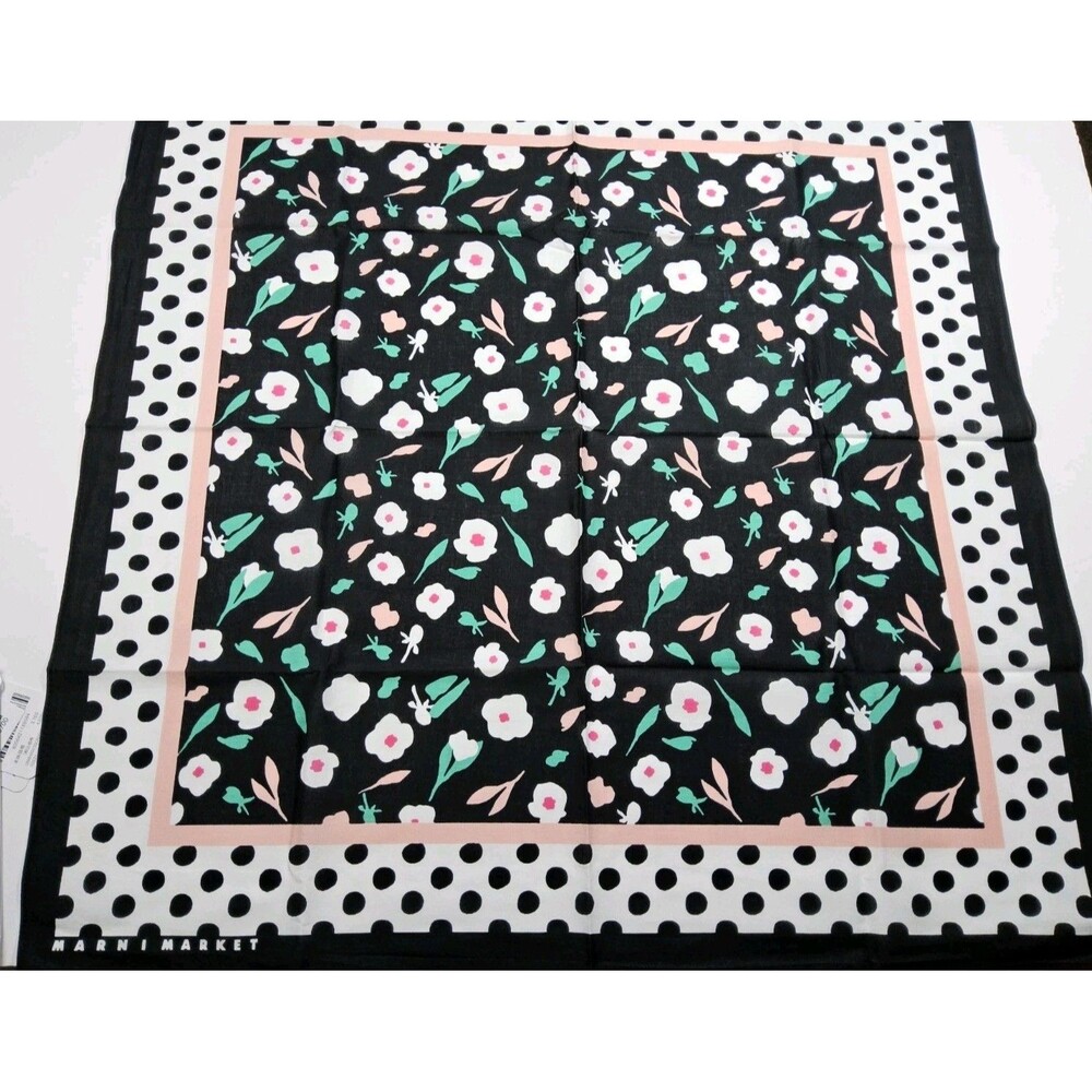 Marni Market Hankyu Japan Handkerchief Neckerchief Bandana Scarf